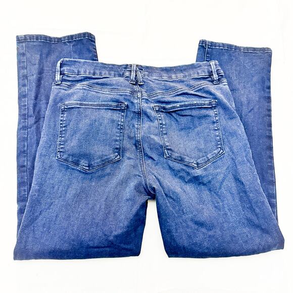 Good American Good Legs Dark Wash Denim Skinny Jeans Size 12 / 31 - Picture 5 of 8